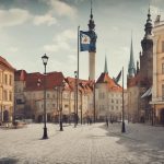 Flaga Torunia: Historia i Symbolika Miasta z Herbami i Chorągwiami